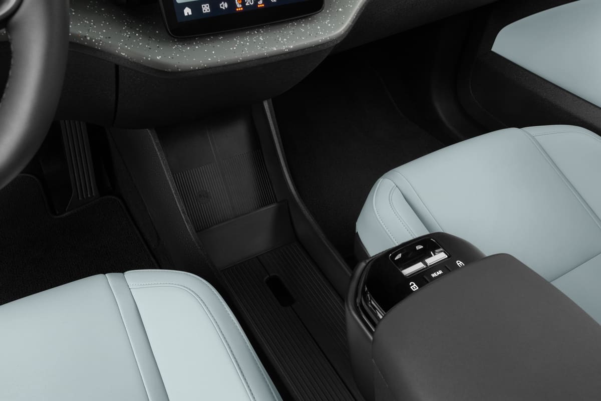 Schaltknüppel eines Volvo EX30