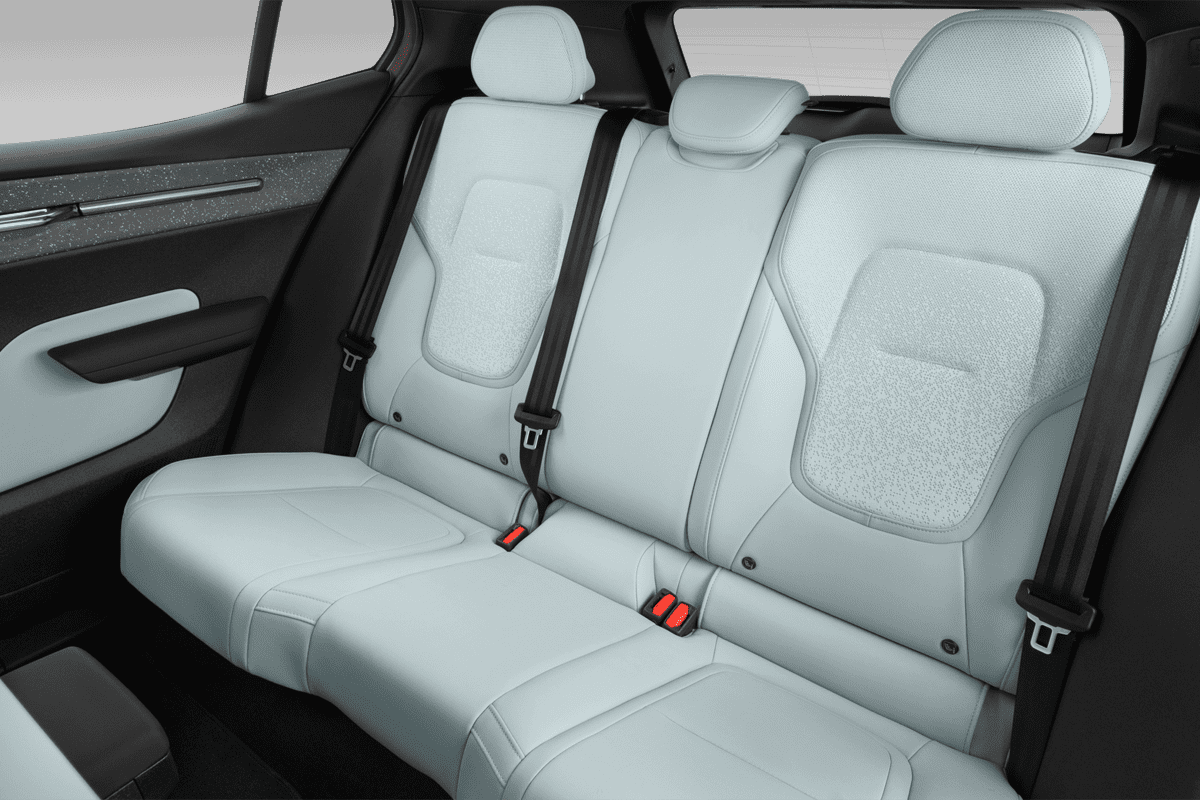 Rücksitzbank eines Volvo EX30