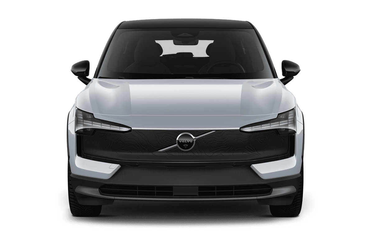Frontansicht eines Volvo EX30 Cross Country , freigestellt