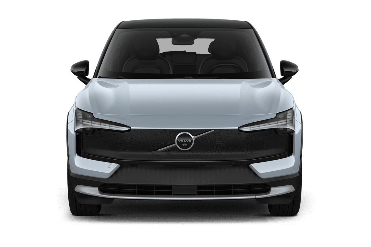 Frontansicht eines Volvo EX30 Cross Country , freigestellt