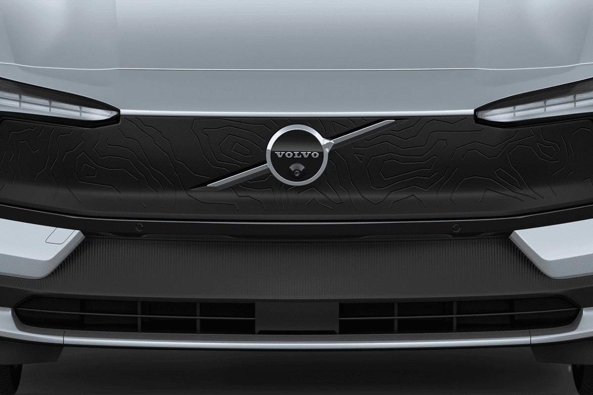 Kühlergrill eines Volvo EX30 Cross Country 