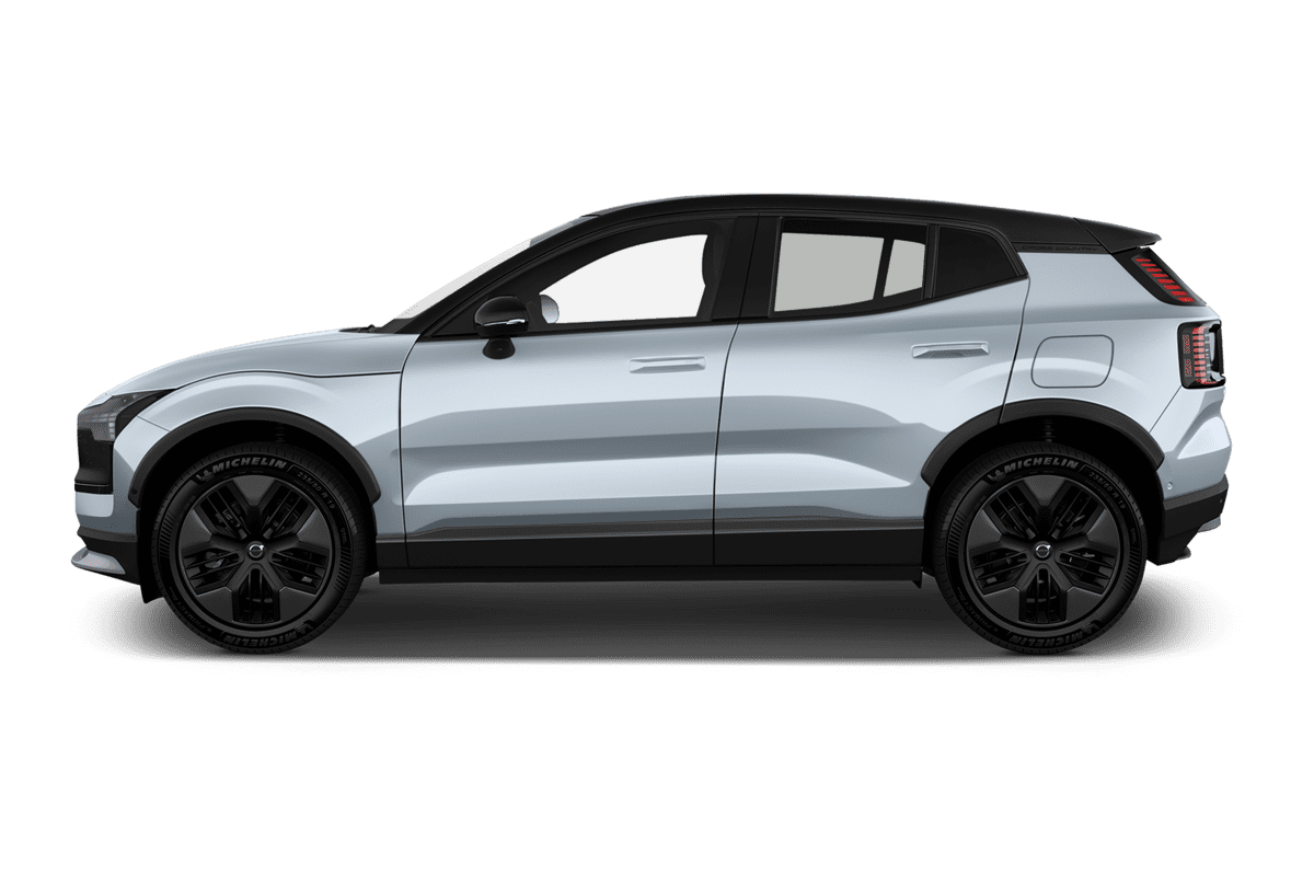 Seitenansicht eines Volvo EX30 Cross Country 