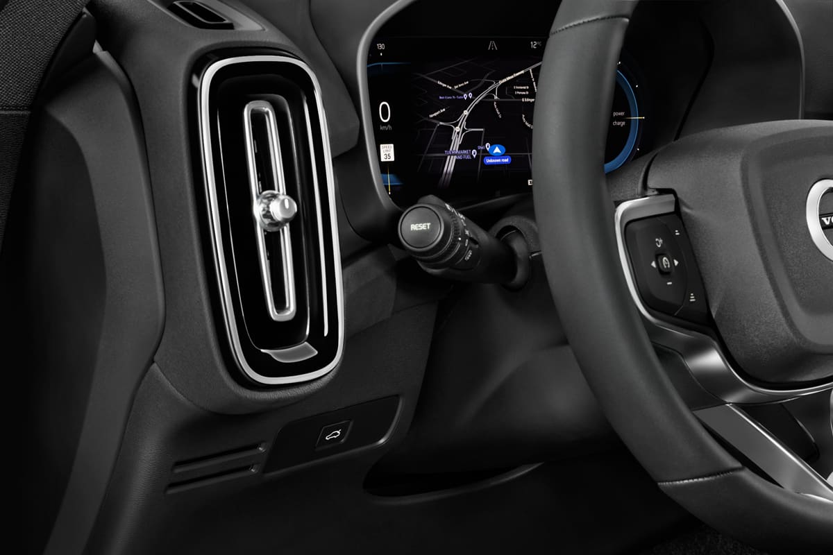 Lüftung eines Volvo EX40