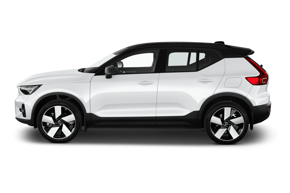 Seitenansicht eines Volvo EX40