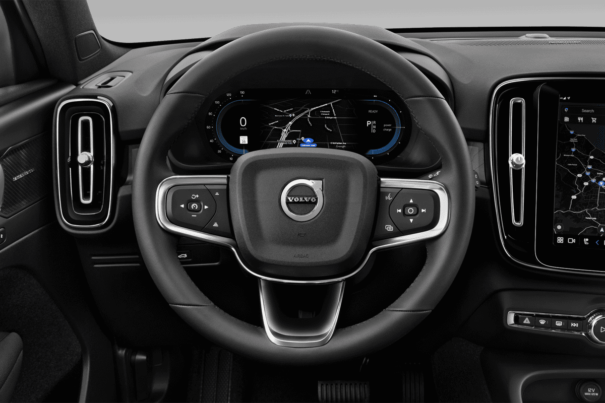 Lenkrad eines Volvo EX40