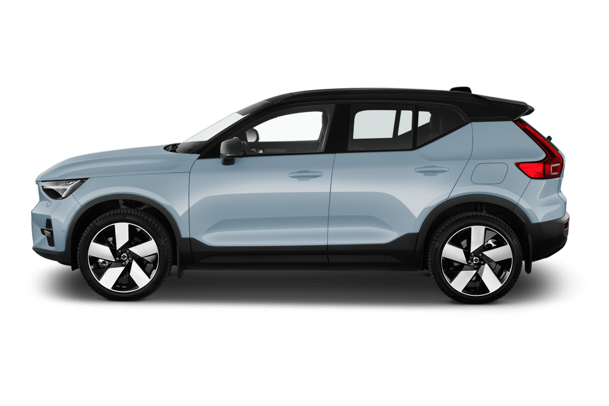 Seitenansicht eines Volvo EX40