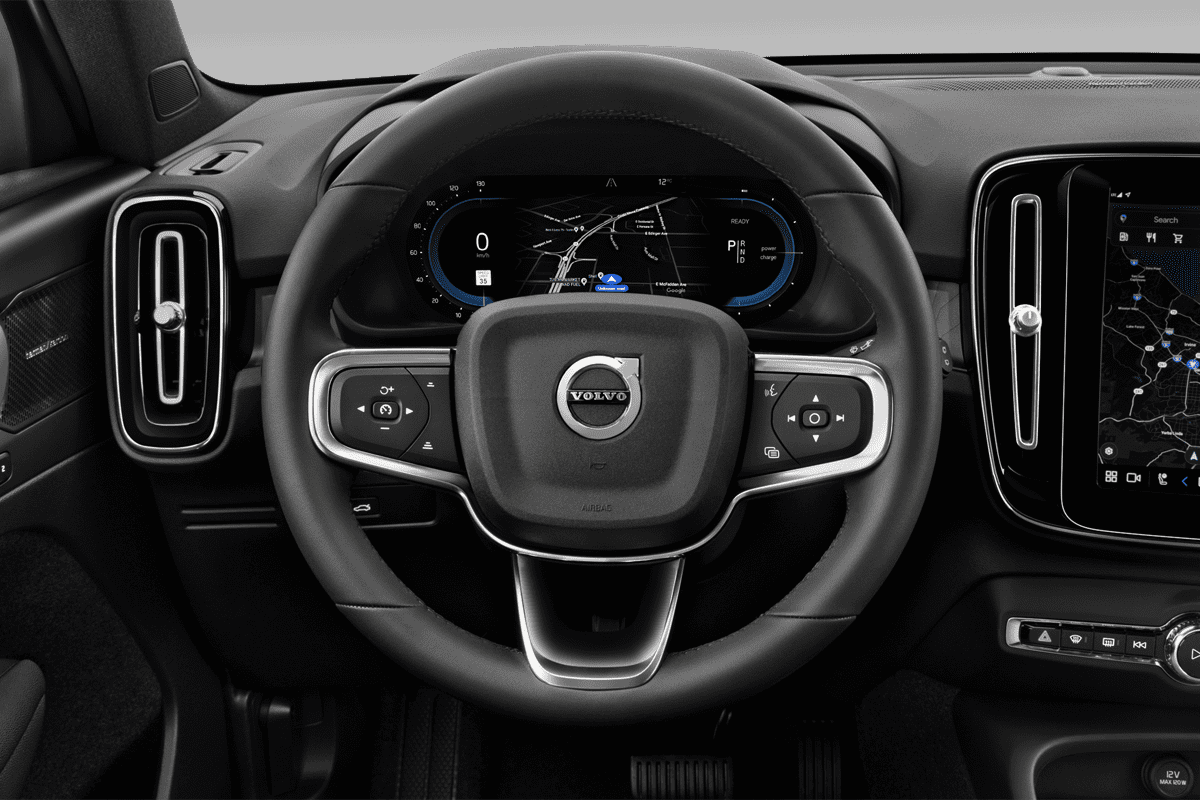 Lenkrad eines Volvo EX40