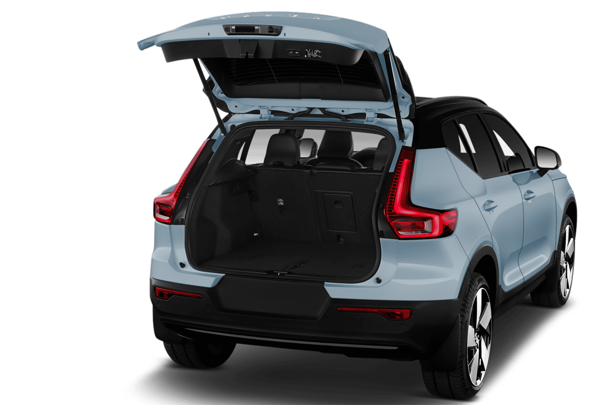 Kofferraum eines Volvo EX40