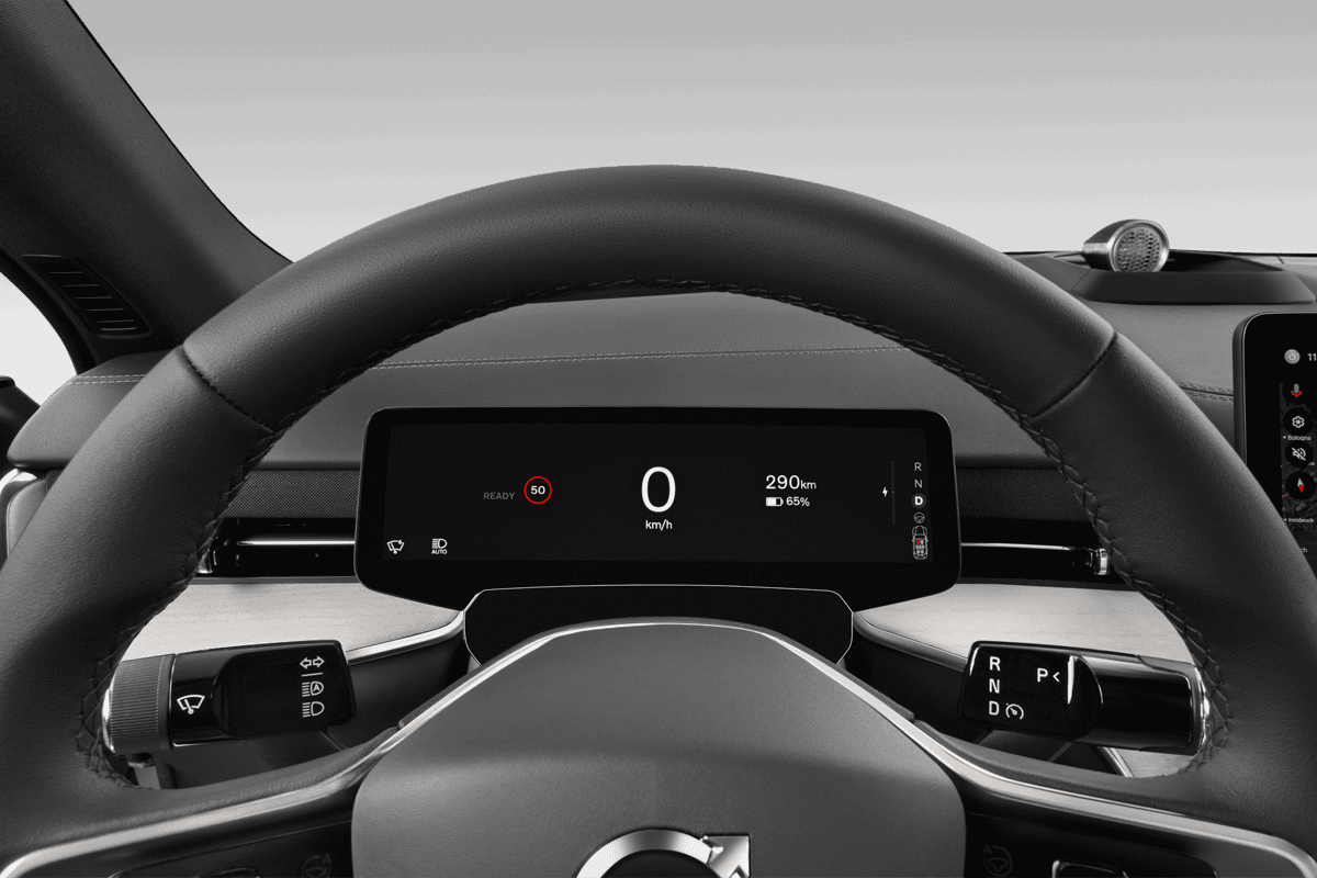 Kombiinstrument eines Volvo EX90