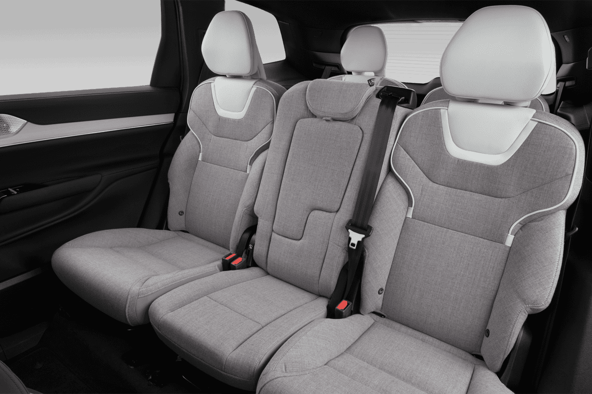 Rücksitzbank eines Volvo EX90