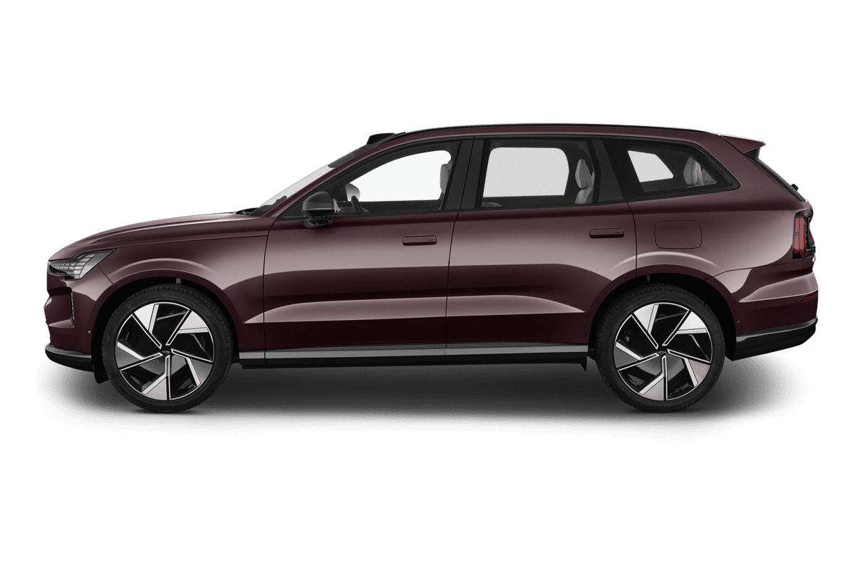 Seitenansicht eines Volvo EX90