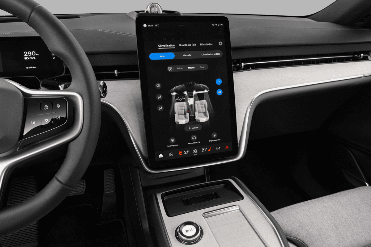 Klimasteuerung eines Volvo EX90