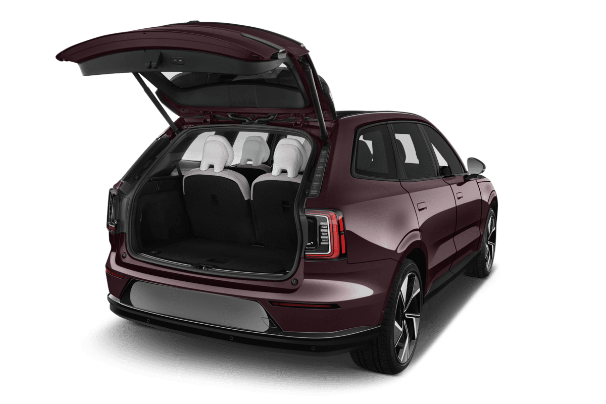 Kofferraum eines Volvo EX90