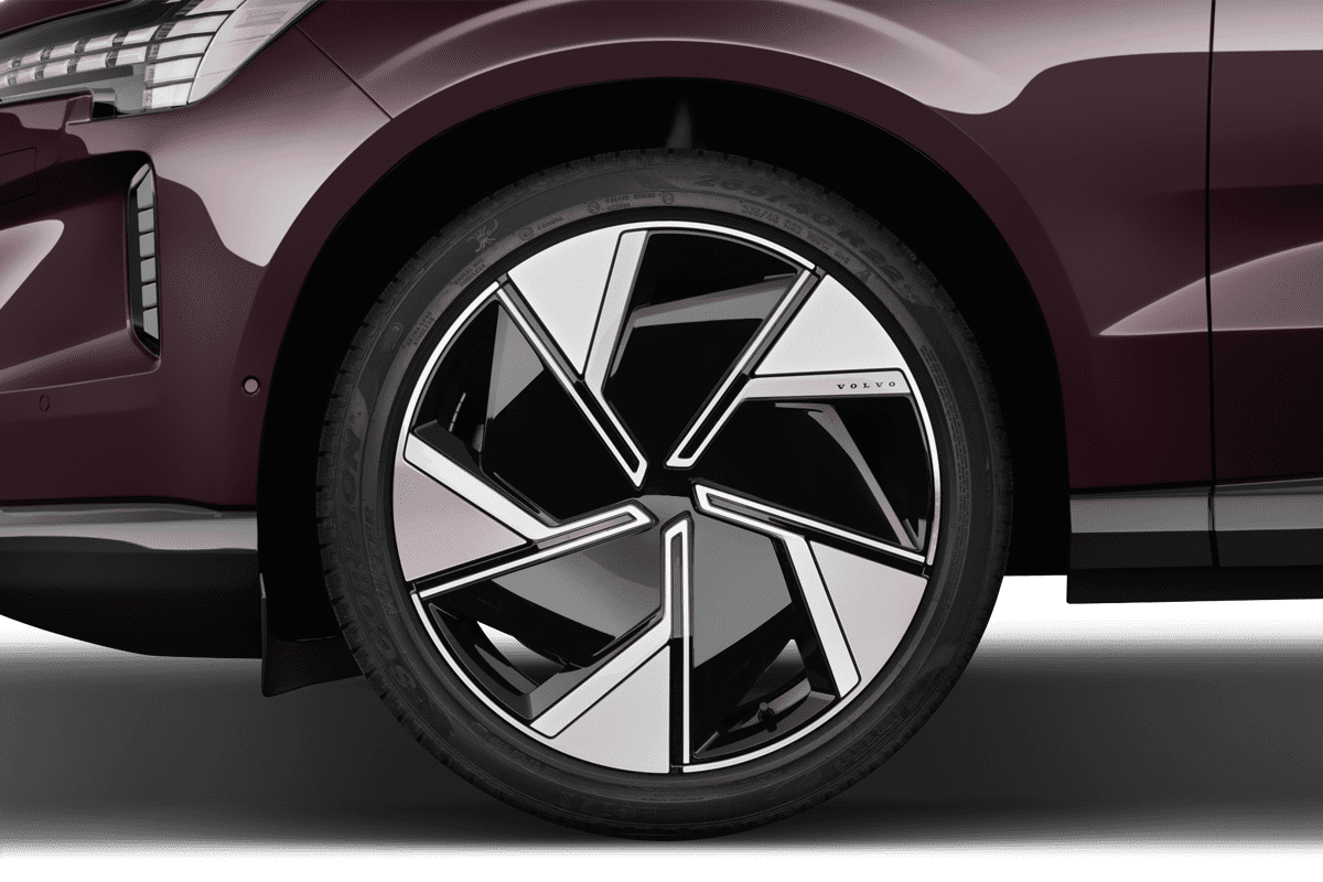 Radkappe oder Felge eines Volvo EX90