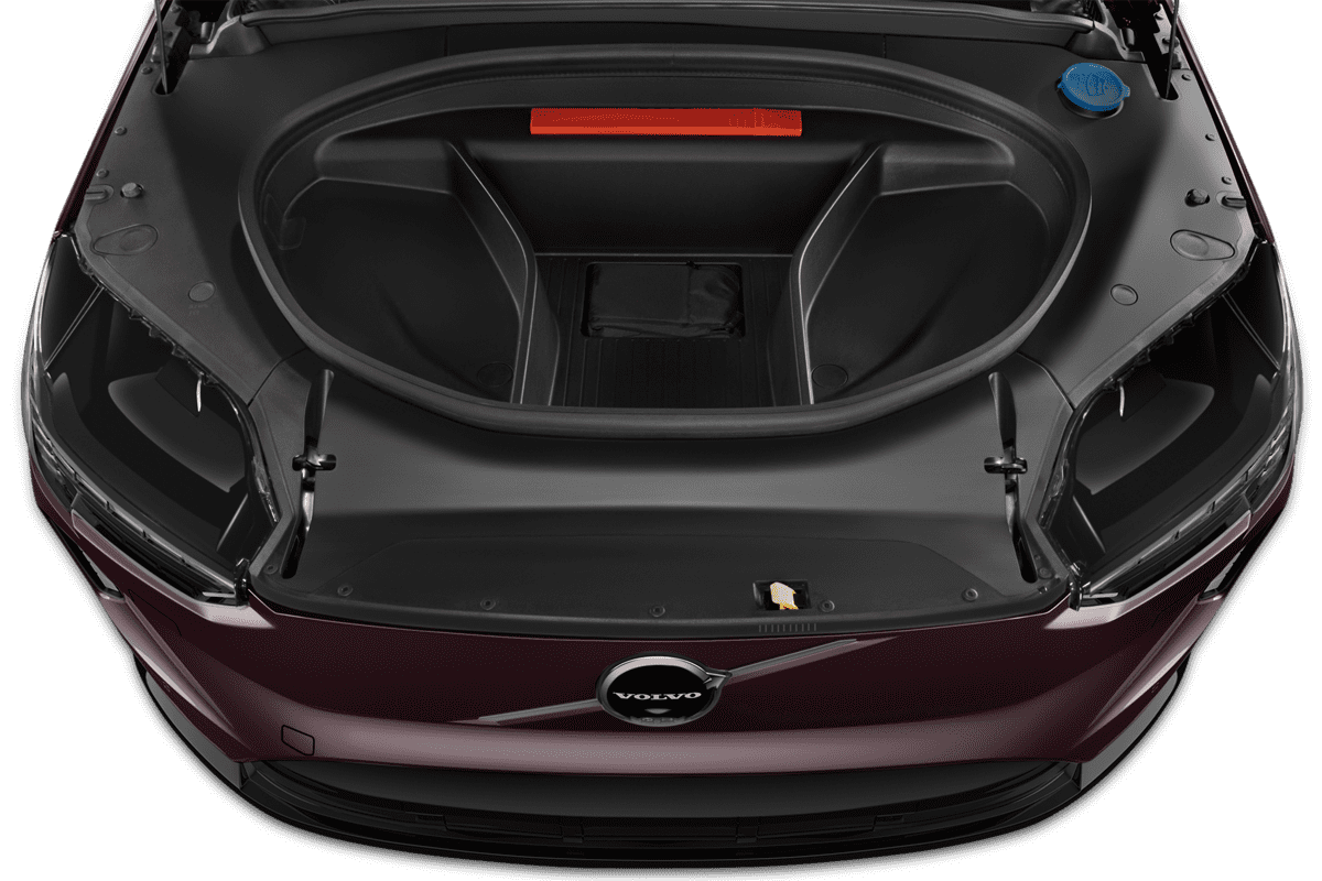 Motorraum eines Volvo EX90 (KI-generiert)