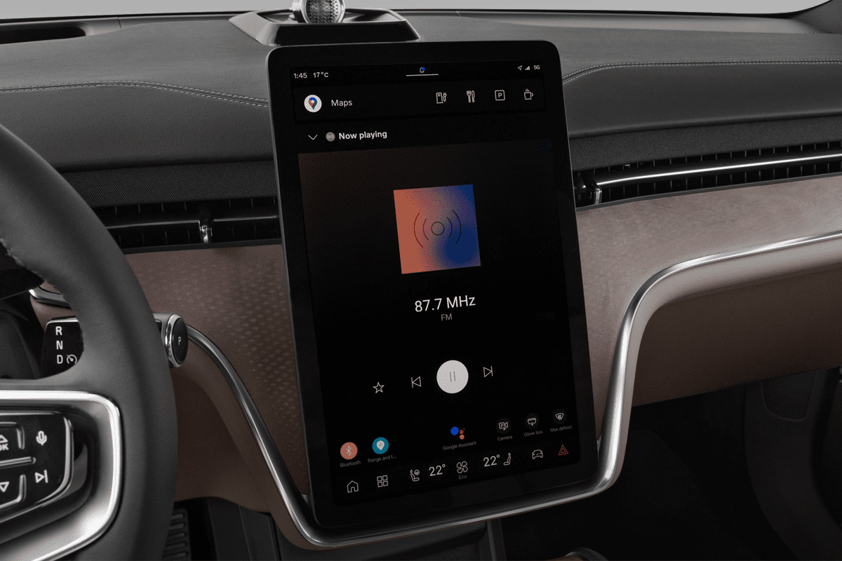 Audiosystem eines Volvo EX90