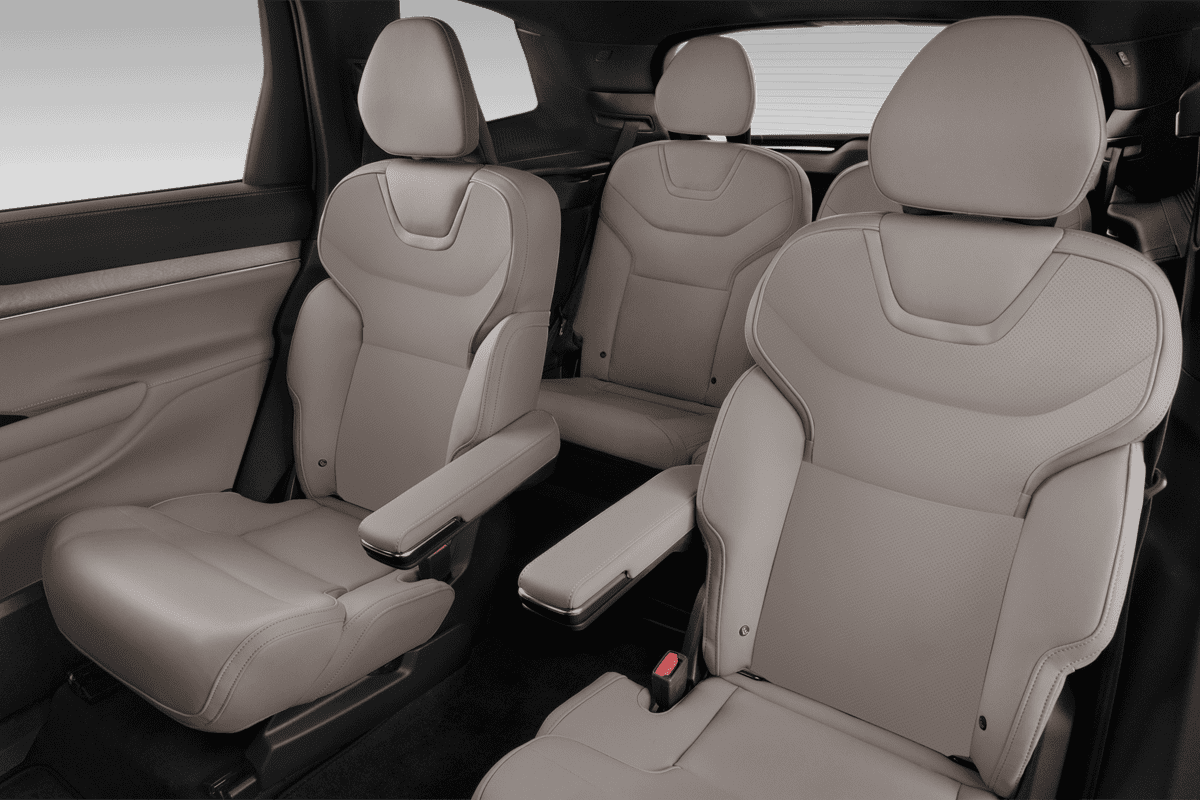 Rücksitzbank eines Volvo EX90