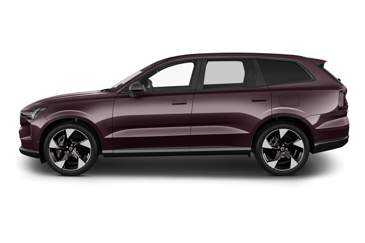 Seitenansicht eines Volvo EX90