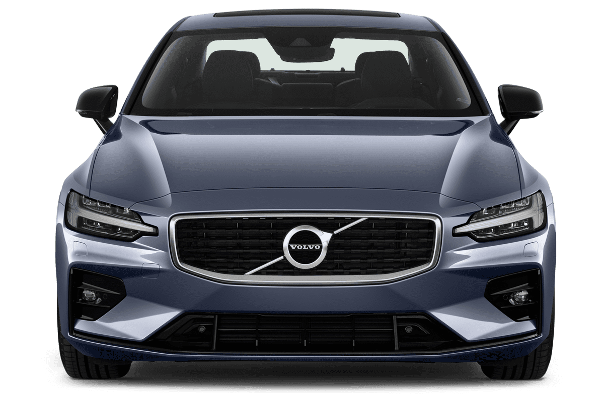Frontansicht eines Volvo S60 , freigestellt