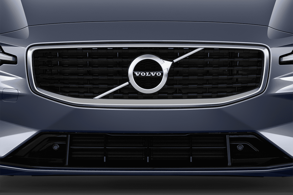 Kühlergrill eines Volvo S60