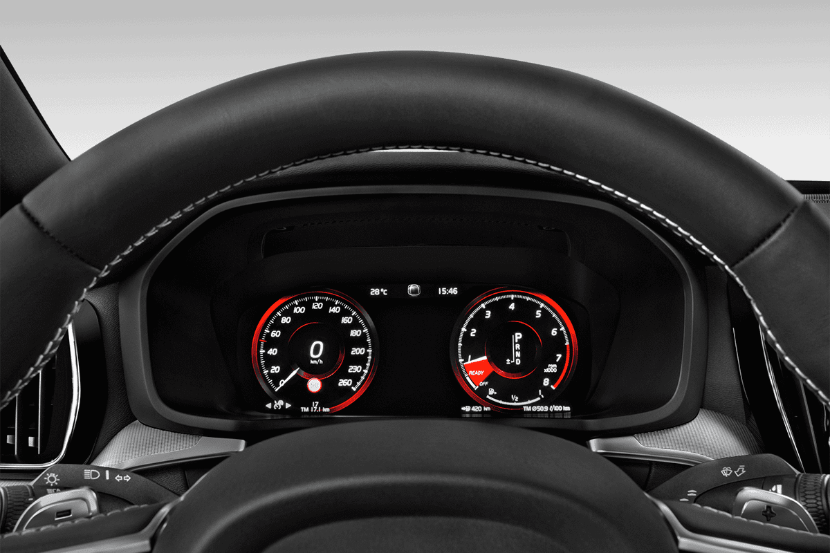 Kombiinstrument eines Volvo S60