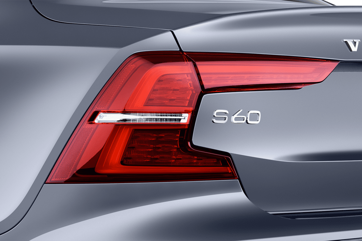 Heckleuchten eines Volvo S60