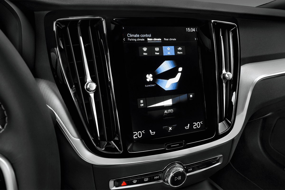 Klimasteuerung eines Volvo S60