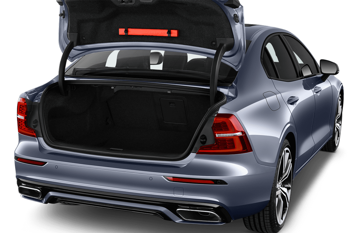 Kofferraum eines Volvo S60