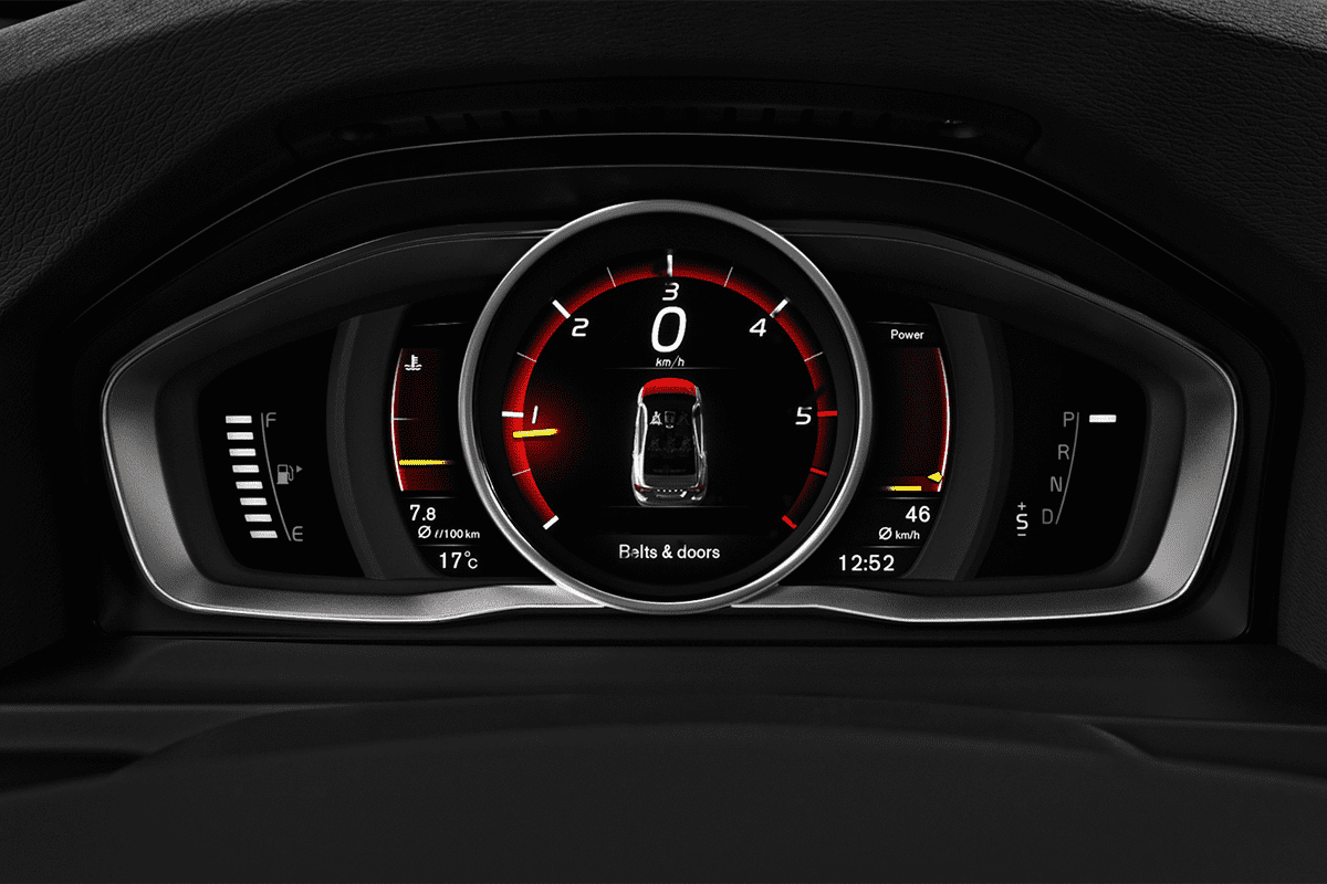 Kombiinstrument eines Volvo S60 Cross Country