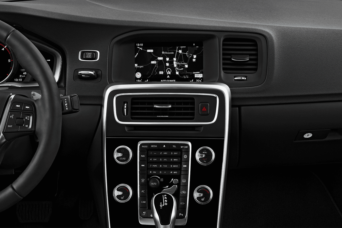 Mittelkonsole eines Volvo S60 Cross Country