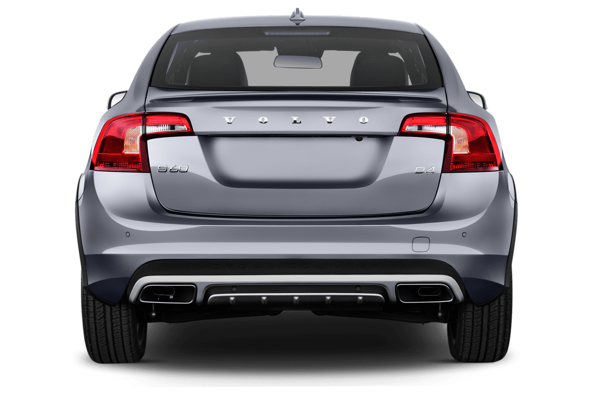 Heckansicht eines Volvo S60 Cross Country