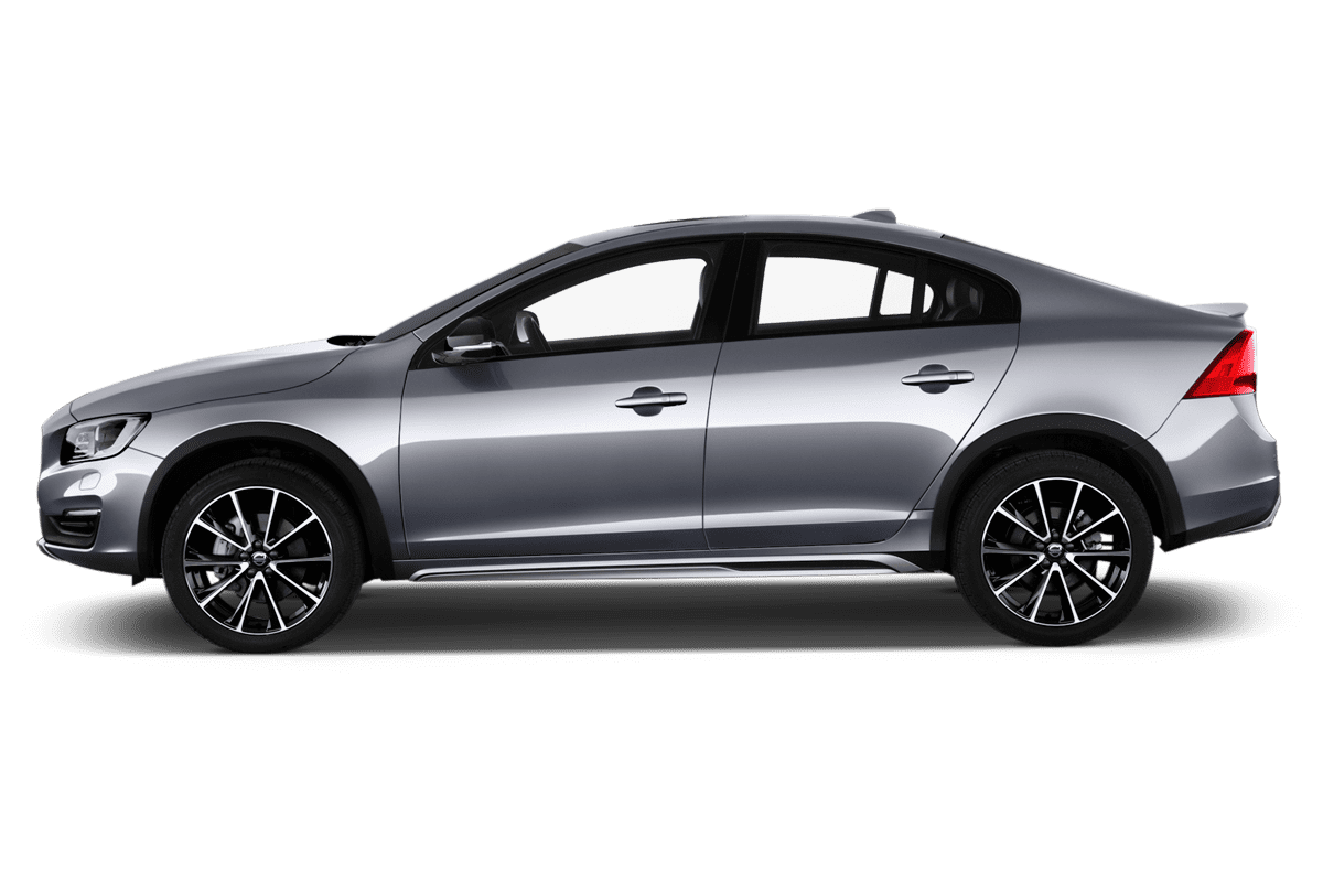 Seitenansicht eines Volvo S60 Cross Country
