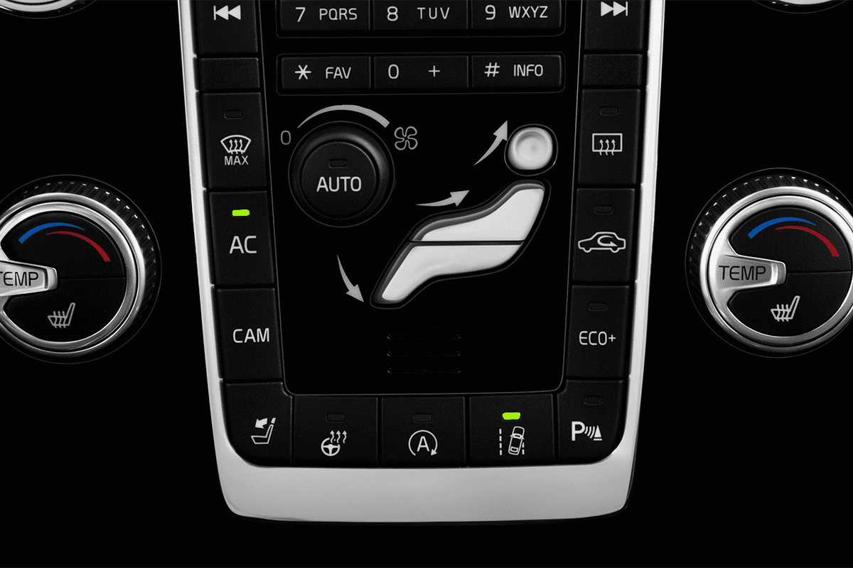 Klimasteuerung eines Volvo S60 Cross Country
