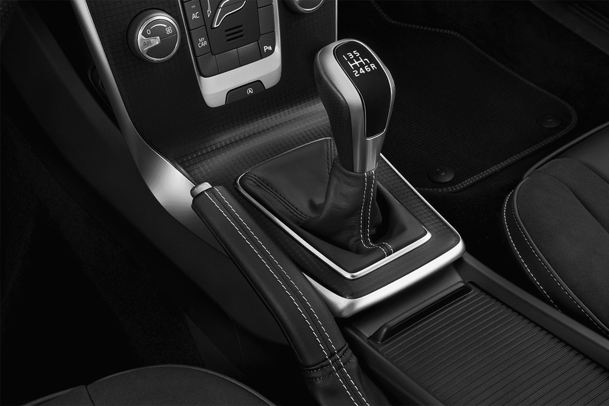 Schaltknüppel eines Volvo V40