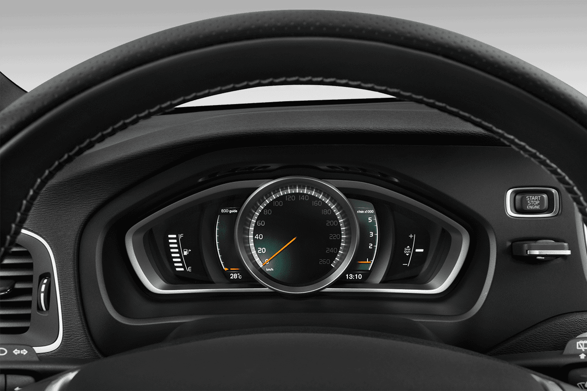 Kombiinstrument eines Volvo V40