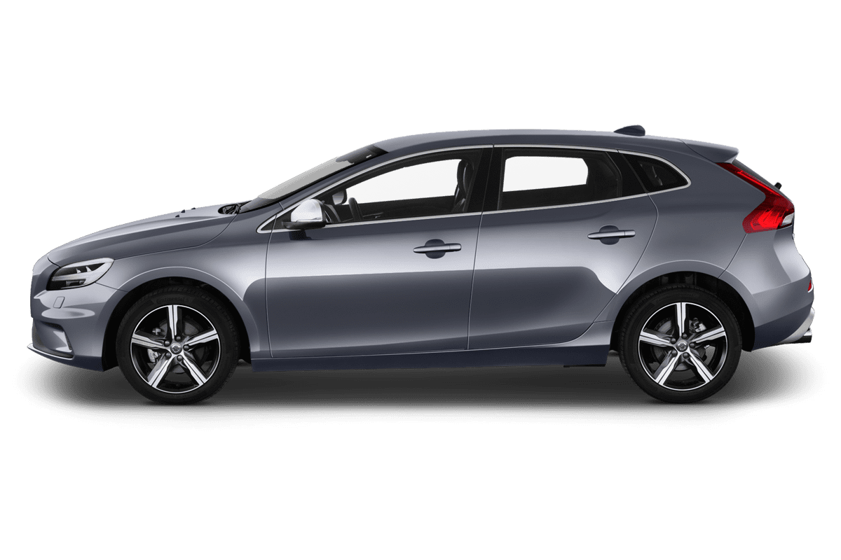 Seitenansicht eines Volvo V40