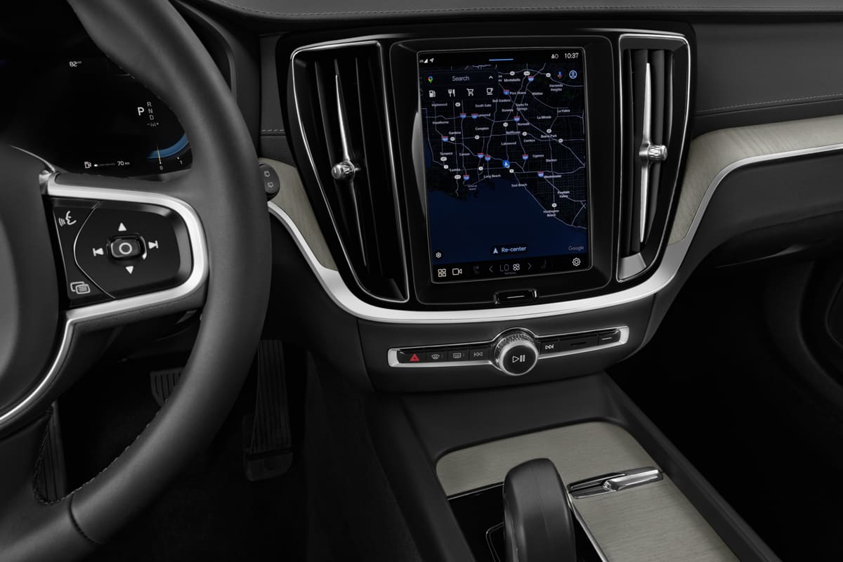 Mittelkonsole eines Volvo V60