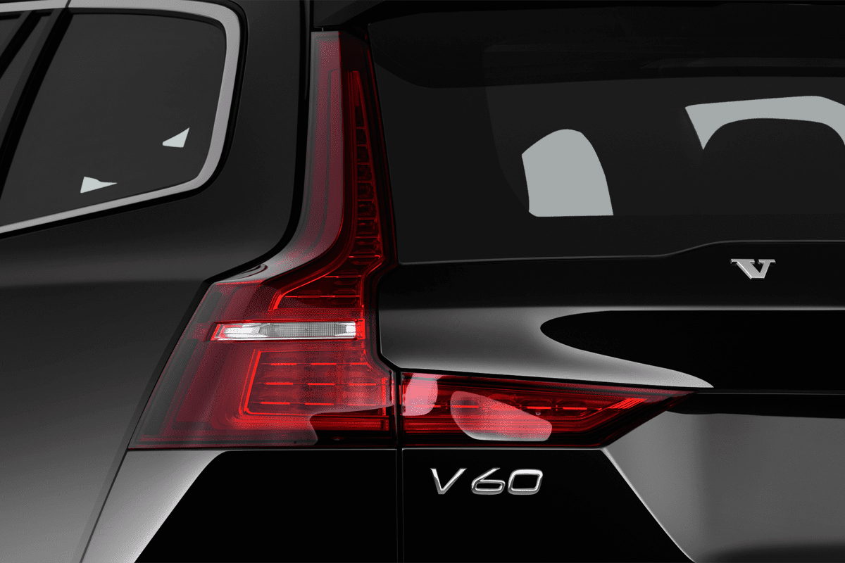 Heckleuchten eines Volvo V60