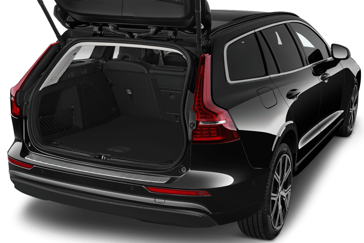 Kofferraum eines Volvo V60
