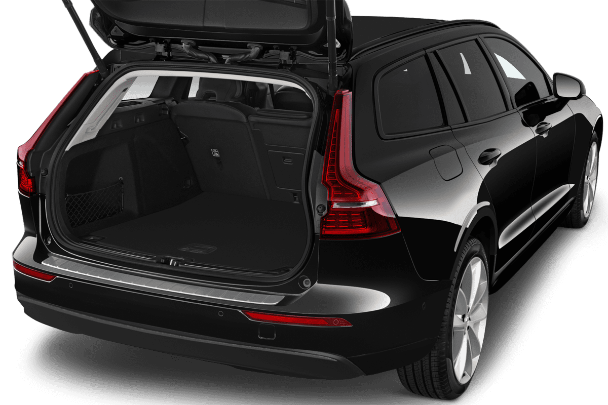 Kofferraum eines Volvo V60