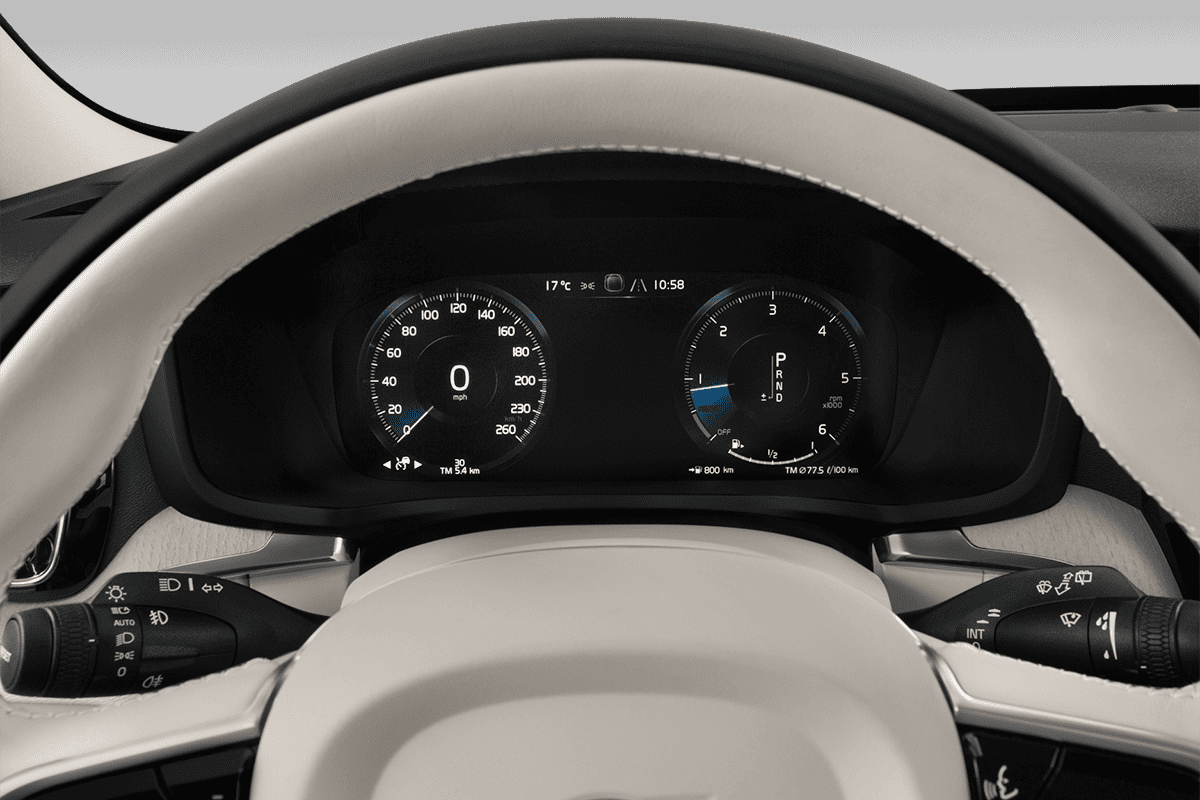 Kombiinstrument eines Volvo V60 Cross Country