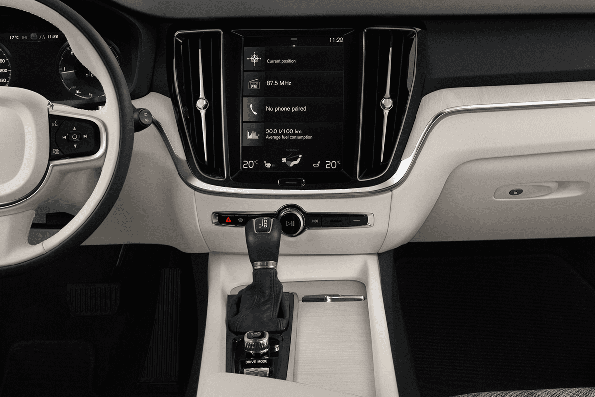 Mittelkonsole eines Volvo V60 Cross Country