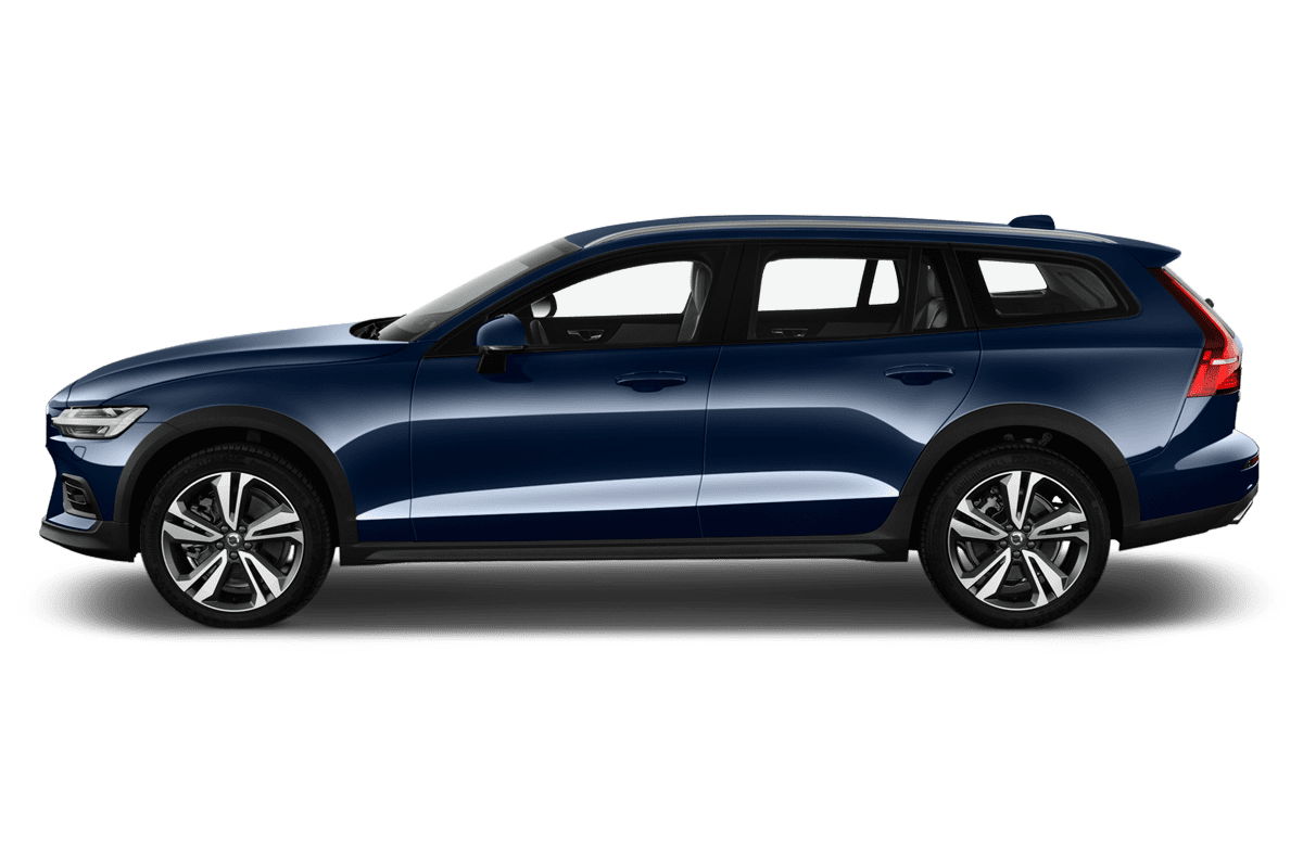 Seitenansicht eines Volvo V60 Cross Country