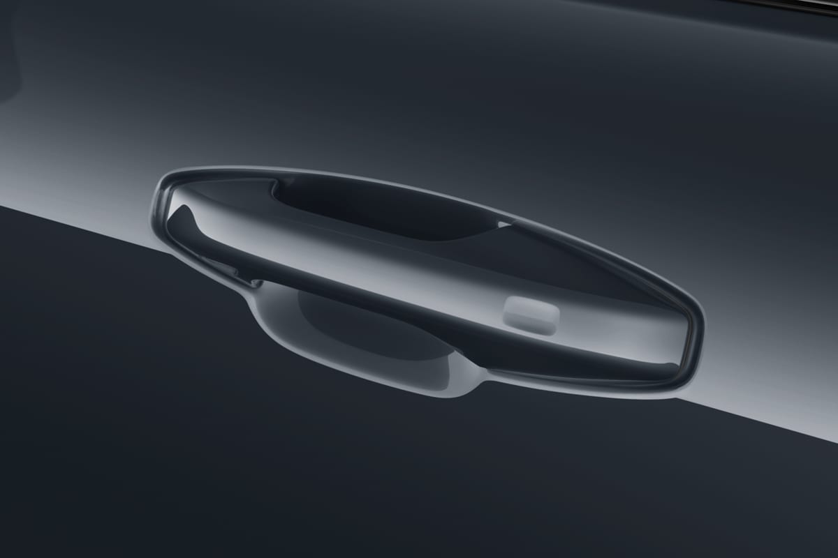 Türgriff eines Volvo V60 Plug-in-Hybrid