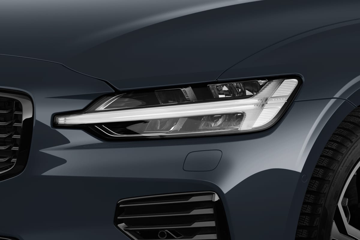 Frontscheinwerfer eines Volvo V60 Plug-in-Hybrid
