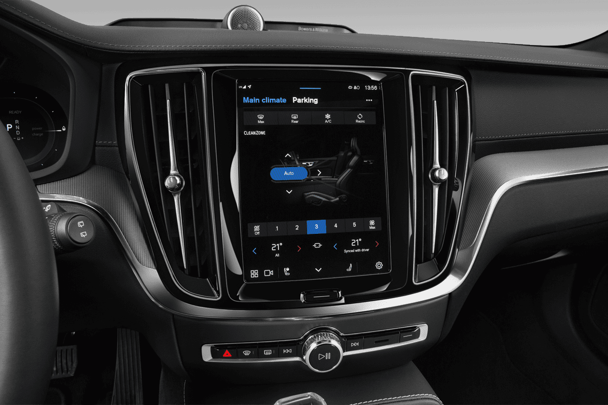 Klimasteuerung eines Volvo V60 Plug-in-Hybrid