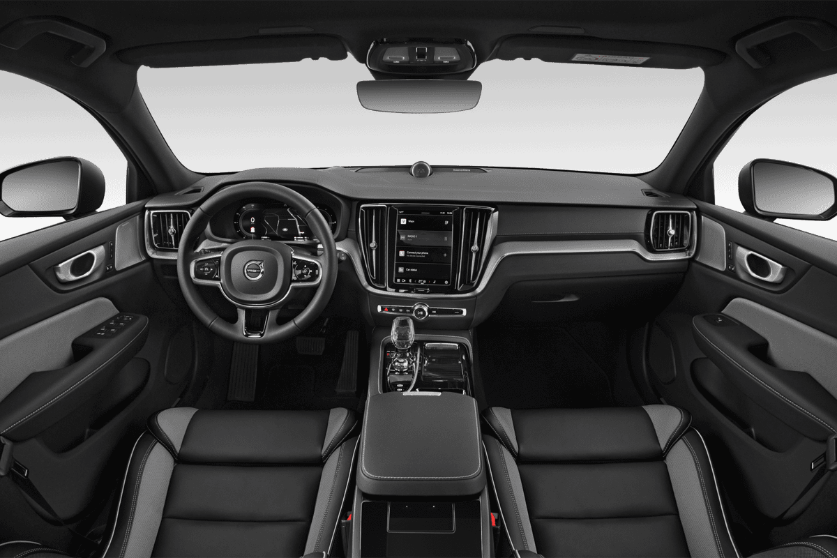 Armaturenbrett eines Volvo V60 Plug-in-Hybrid (KI-generiert)