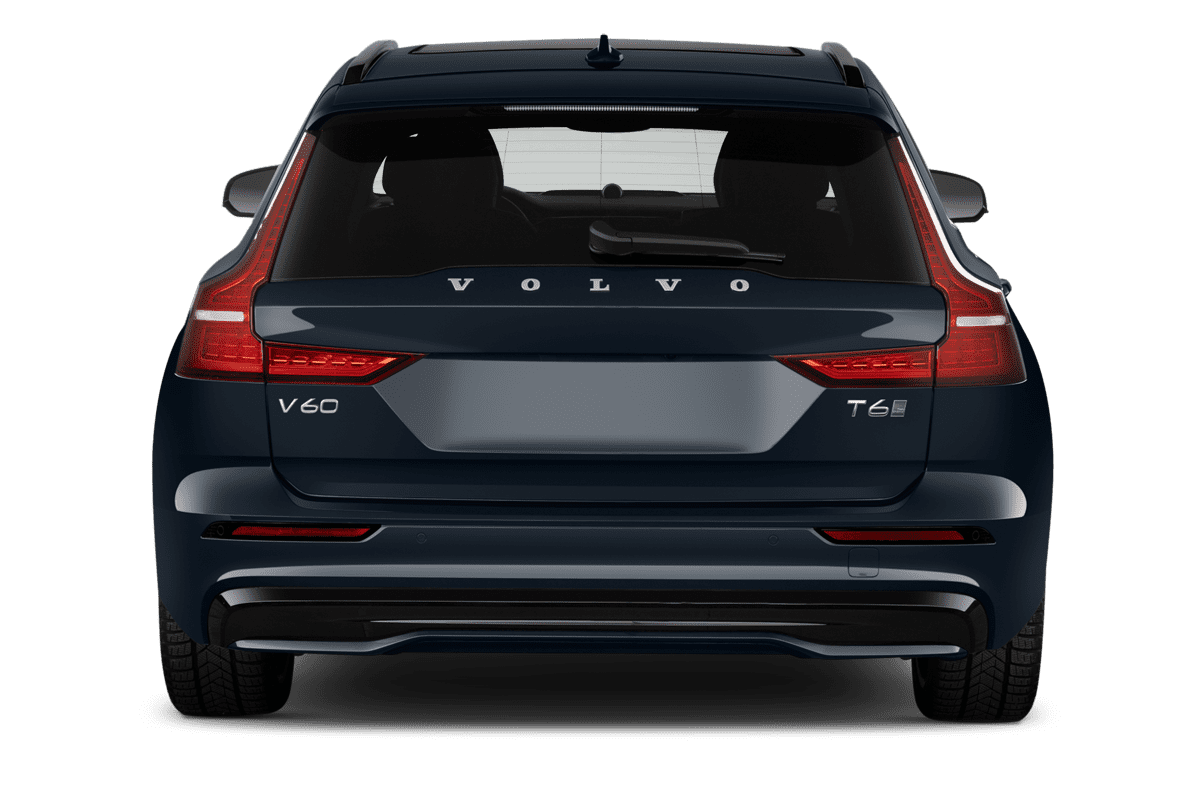 Heckansicht eines Volvo V60 Plug-in-Hybrid Plus Business Edition
