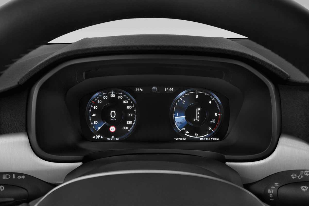 Kombiinstrument eines Volvo V90