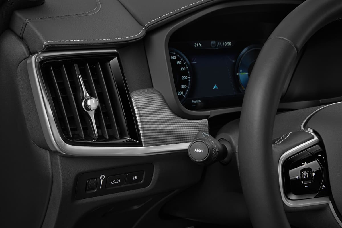 Lüftung eines Volvo V90 Plug-in-Hybrid